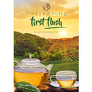 Poster "Darjeeling First Flush" (german)