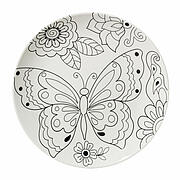 Art & Colour, butterfly motif