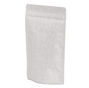 Flat-base bag, white