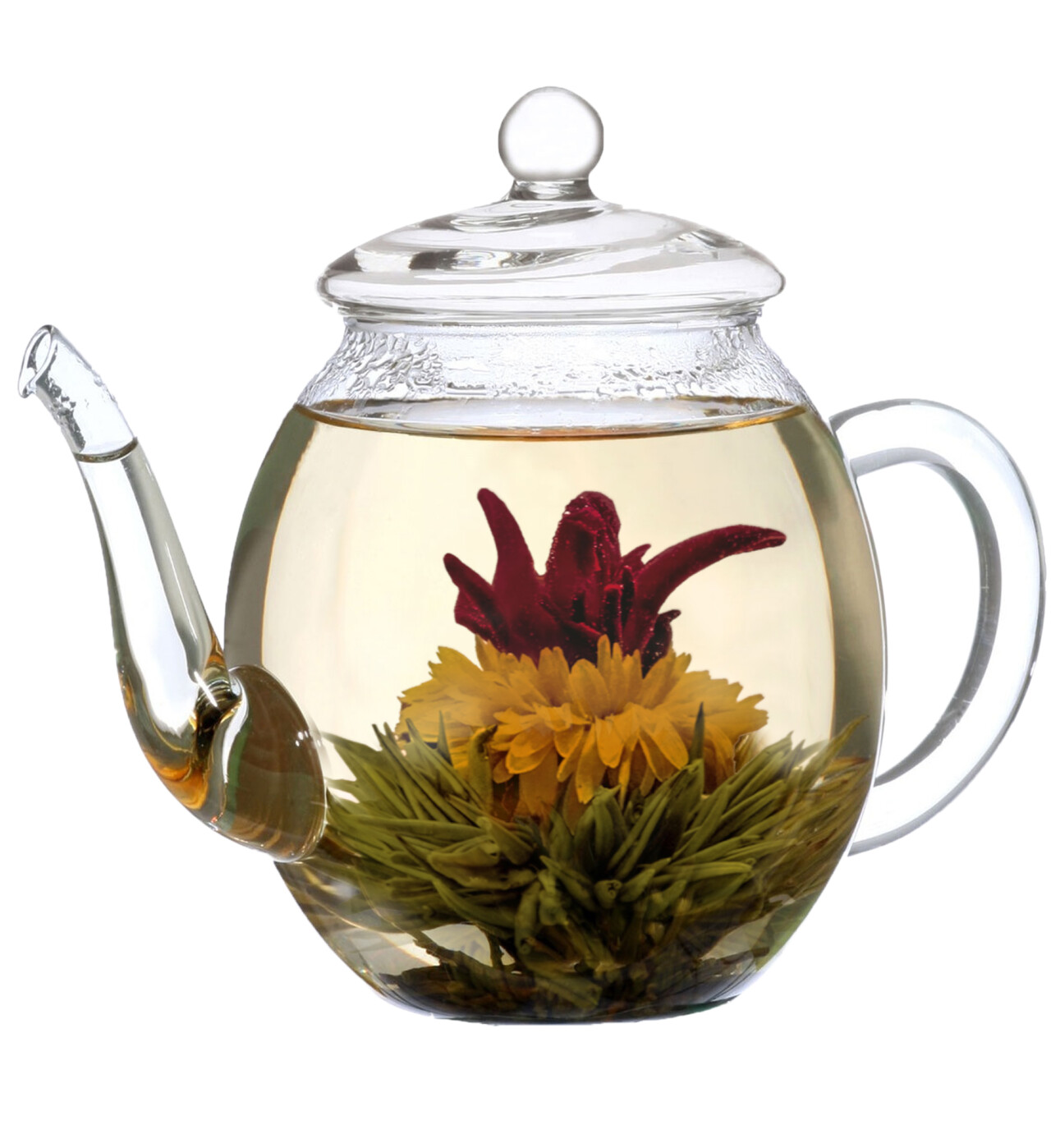 Creano "BloomingTea" gift set Green tea and glass tea pot 0.5 l