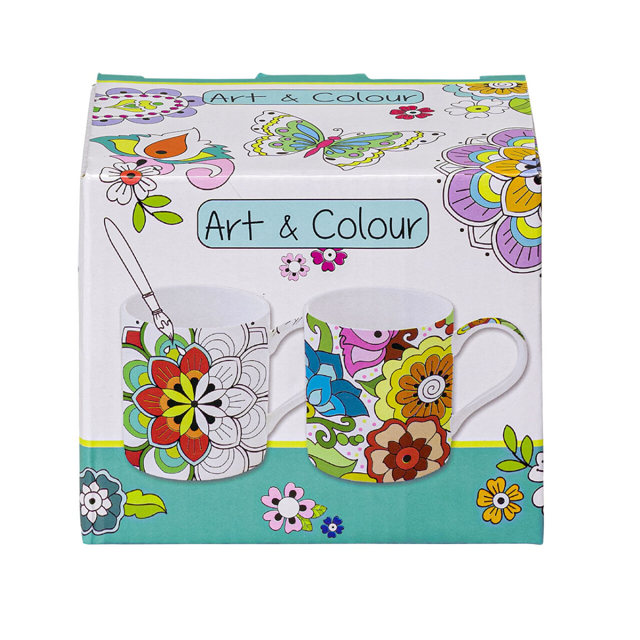 Art & Colour, 0,35l, Blumenmotiv
